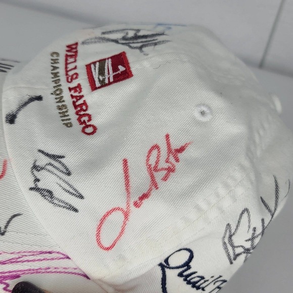 Wells Fargo Championship PGA Autographed McIlroy Mickelson Johnson Fowler Signed - Picture 6 of 12